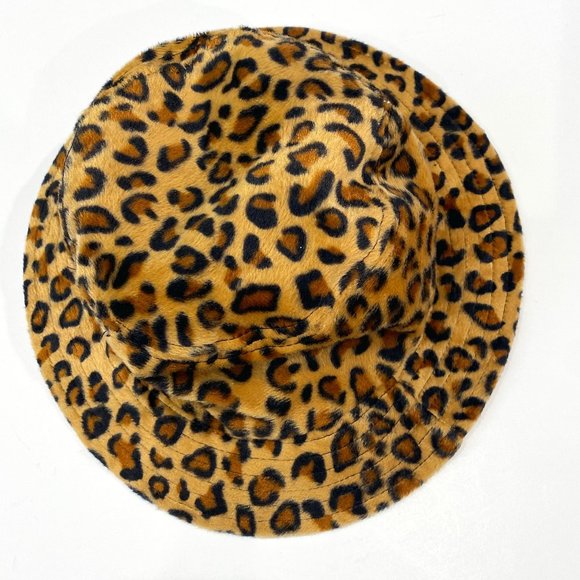 Urban Outfitters Accessories - Urban Outfitters, OSFA, cheetah print bucket hat, EUC.